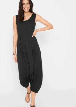 Jersey-Jumpsuit aus Viskose-Mix