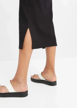 Jersey-Kleid aus Baumwolle mit Stretch