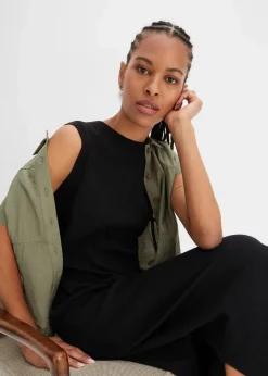 Jersey-Kleid aus Baumwolle mit Stretch