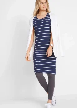 Jerseykleid aus Baumwolle mit Stretch