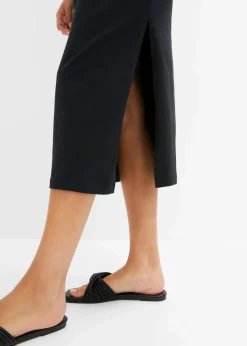 Jerseykleid aus Baumwolle mit Stretch