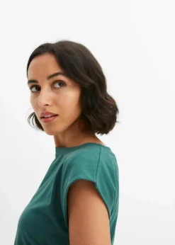 Jerseykleid aus Baumwolle mit Stretch