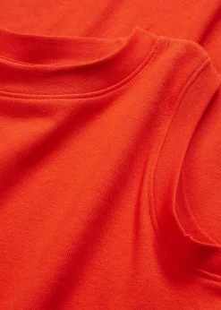 Jersey-Kleid aus Baumwolle mit Stretch