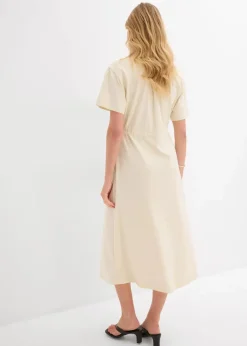 Jerseykleid aus Baumwoll-Stretch