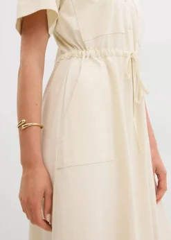 Jerseykleid aus Baumwoll-Stretch