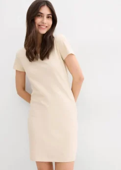 Jerseykleid aus Bio-Baumwolle mit Stretch