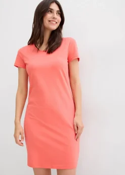 Jerseykleid aus Bio-Baumwolle mit Stretch