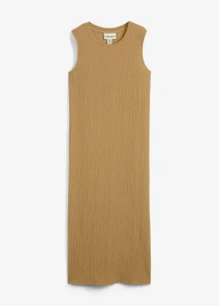 Jerseykleid aus Borkencrepe