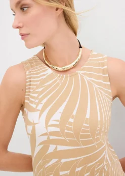 Jerseykleid aus fließendem Viskose-Mix