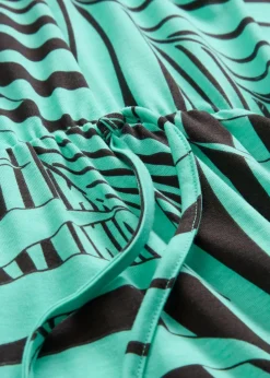 Jerseykleid aus fließendem Viskose-Mix