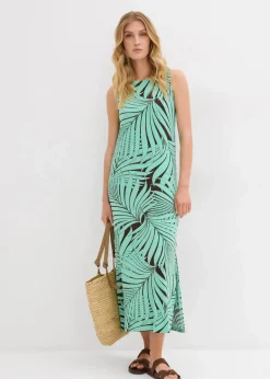 Jerseykleid aus fließendem Viskose-Mix