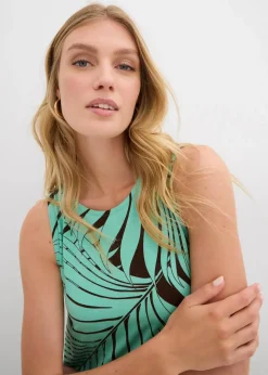 Jerseykleid aus fließendem Viskose-Mix