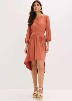 Jerseykleid aus fließendem Viskose-Mix