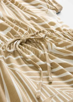 Jerseykleid aus fließendem Viskose-Mix