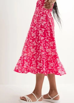 Jerseykleid aus fließender Viskose