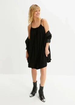 Jerseykleid aus fließender Viskose