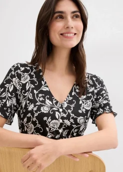 Jerseykleid aus fließender Viskose