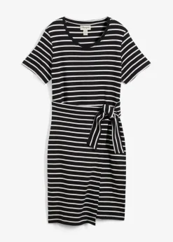 Jerseykleid aus reiner Baumwolle