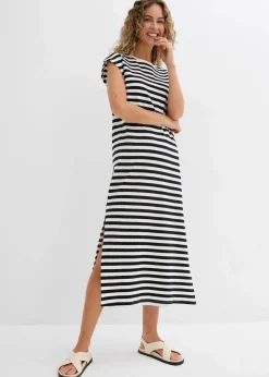 Jerseykleid aus reiner Baumwolle