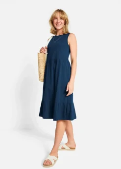 Jerseykleid aus reiner Baumwolle