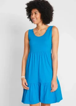 Jerseykleid aus reiner Baumwolle