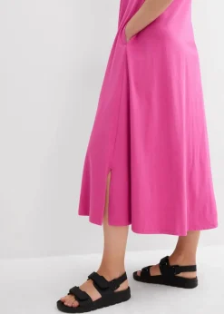 Jerseykleid aus reiner Baumwolle