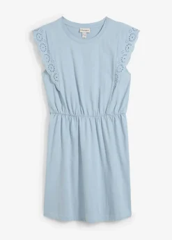 Jerseykleid aus reiner Baumwolle