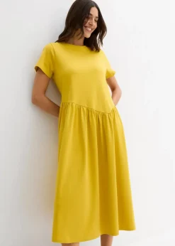 Jersey-Kleid aus reiner Bio-Baumwolle