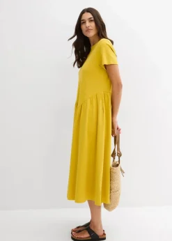 Jersey-Kleid aus reiner Bio-Baumwolle