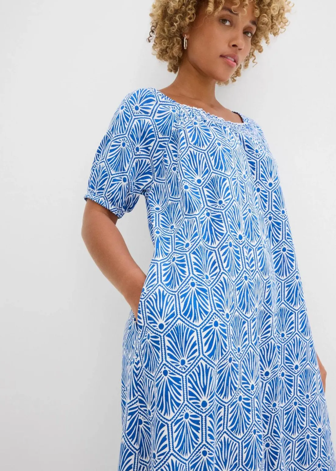 Jerseykleid aus reiner Bio-Baumwolle