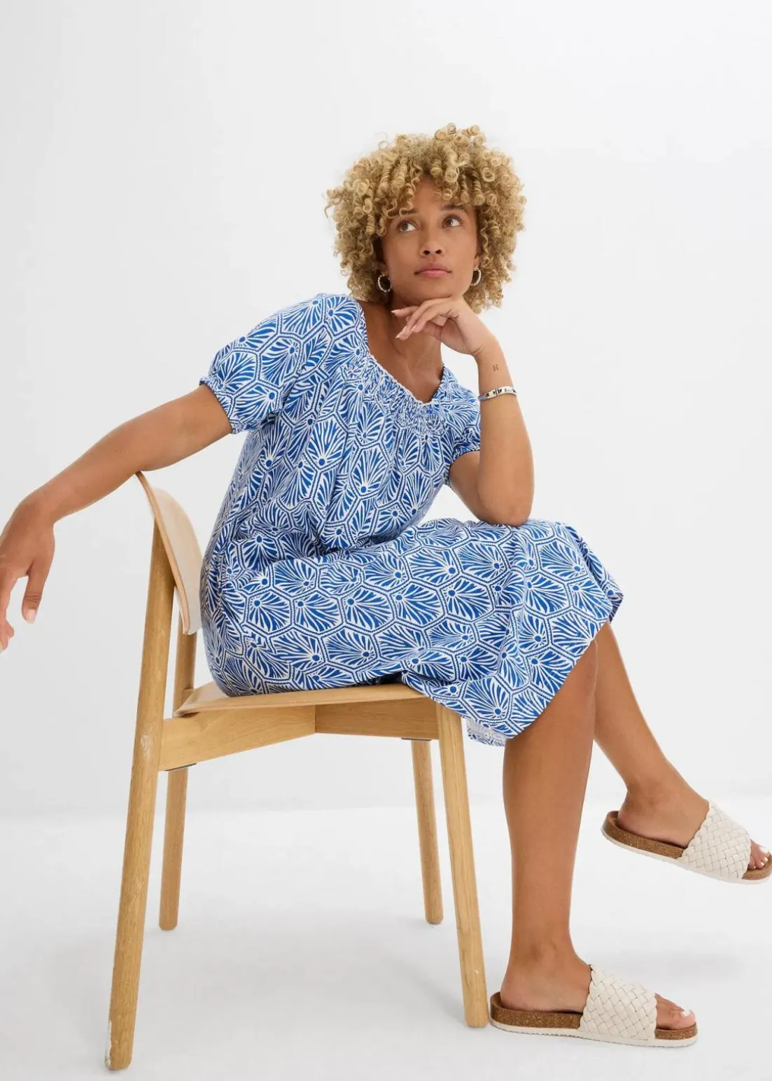 Jerseykleid aus reiner Bio-Baumwolle