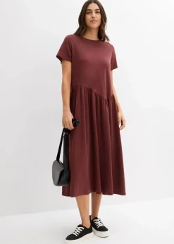 Jersey-Kleid aus reiner Bio-Baumwolle