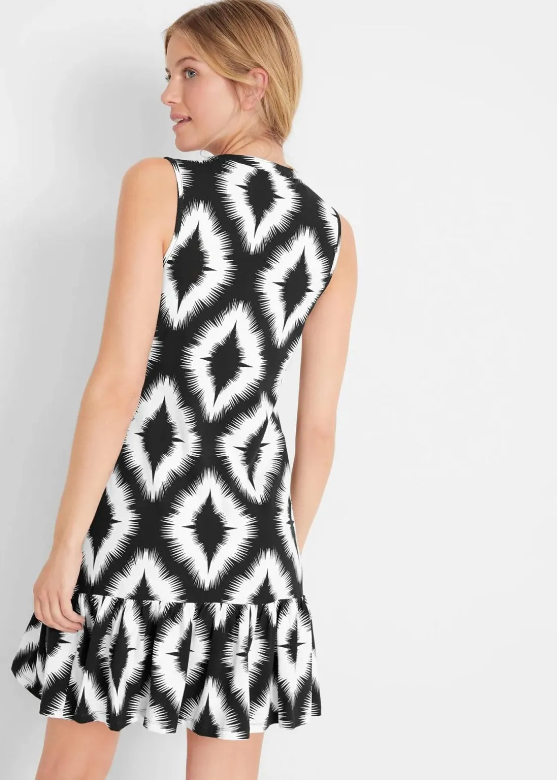 Jerseykleid aus softem Baumwoll-Mix