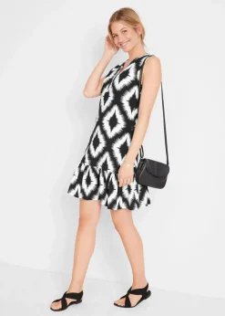 Jerseykleid aus softem Baumwoll-Mix