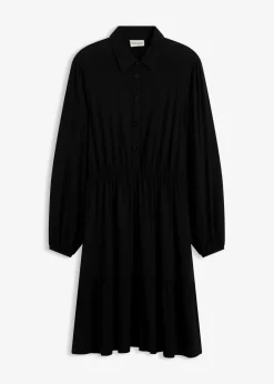 Jerseykleid aus softem Viskose-Mix