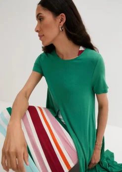 Jerseykleid aus softem Viskose-Mix