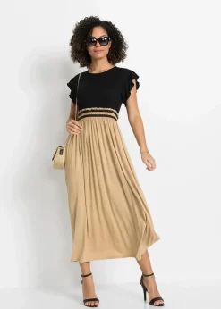 Jerseykleid aus Viskose