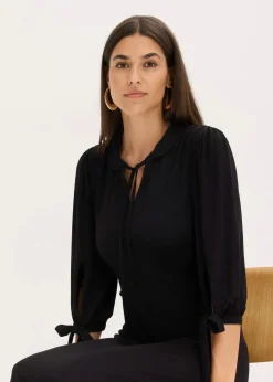 Jerseykleid aus Viskose-mix