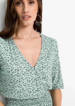 Jerseykleid aus Viskose-Mix