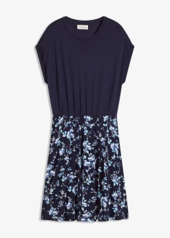 Jerseykleid aus Viskose-Mix