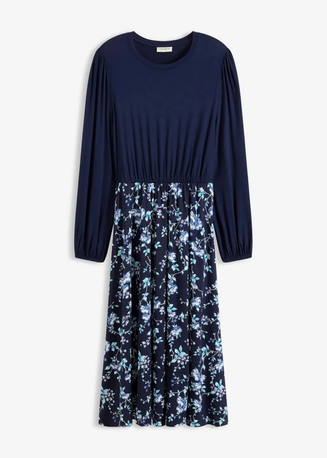 Jerseykleid aus Viskose-Mix