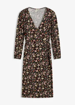 Jerseykleid aus Viskose-Mix