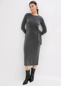 Jerseykleid aus Viskose-Mix