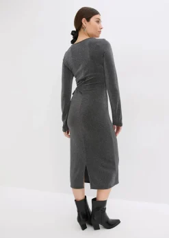 Jerseykleid aus Viskose-Mix