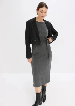 Jerseykleid aus Viskose-Mix