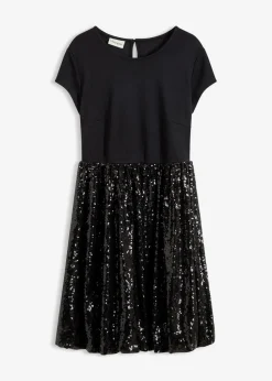 Jerseykleid aus Viskose-Mix