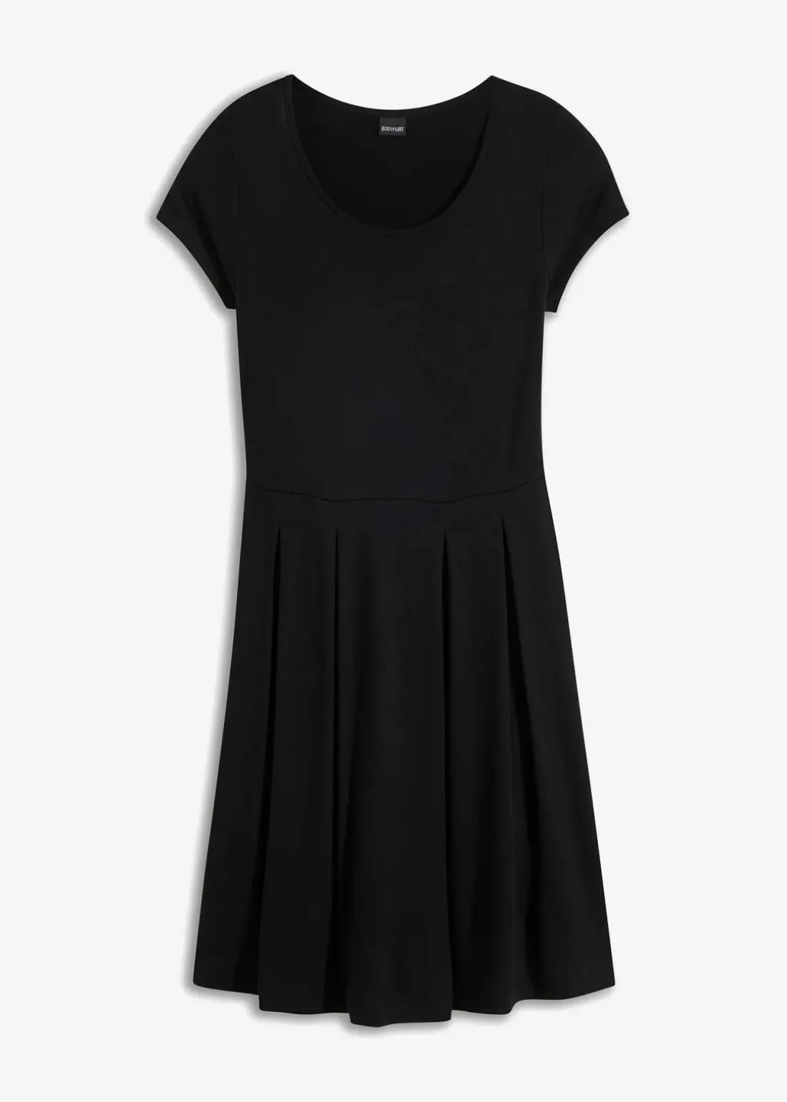 Jerseykleid aus Viskose-Mix