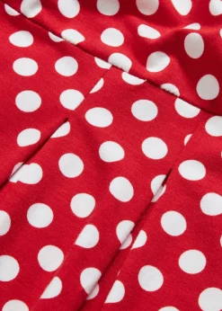 Jerseykleid aus Viskose-Mix