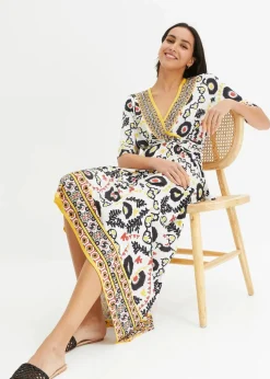 Jerseykleid mit Bindeband