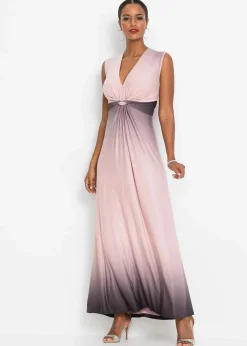 Jerseykleid mit Drapierung